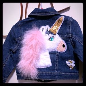 Baby Jean Jackets , handmade.  Custom